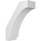 Ekena Millwork 5-in. W x 12-in. D x 16-in. H Imperial Architectural Grade PVC Knee Brace BRCP05X12X16IMP - alternate 1